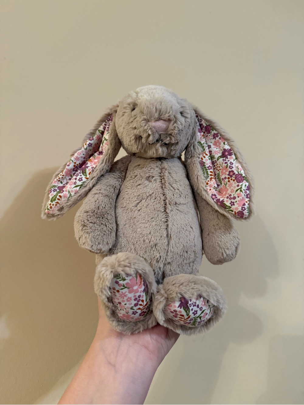 Jellycat Blossom Beige Bunny Petal Plush